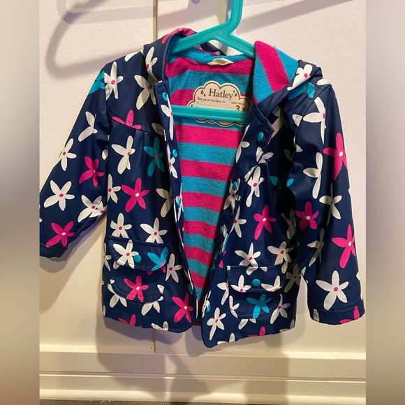Hatley Other - Hatley floral rain coat